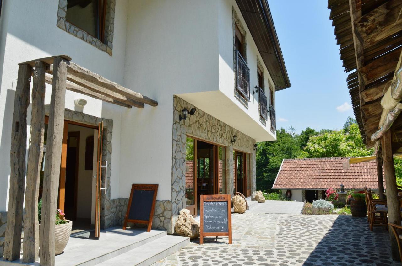 Konoba Slapovi Motel Jajce Ngoại thất bức ảnh